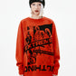 THROUGH THE FIRE AND FLAMES KNITWEAR