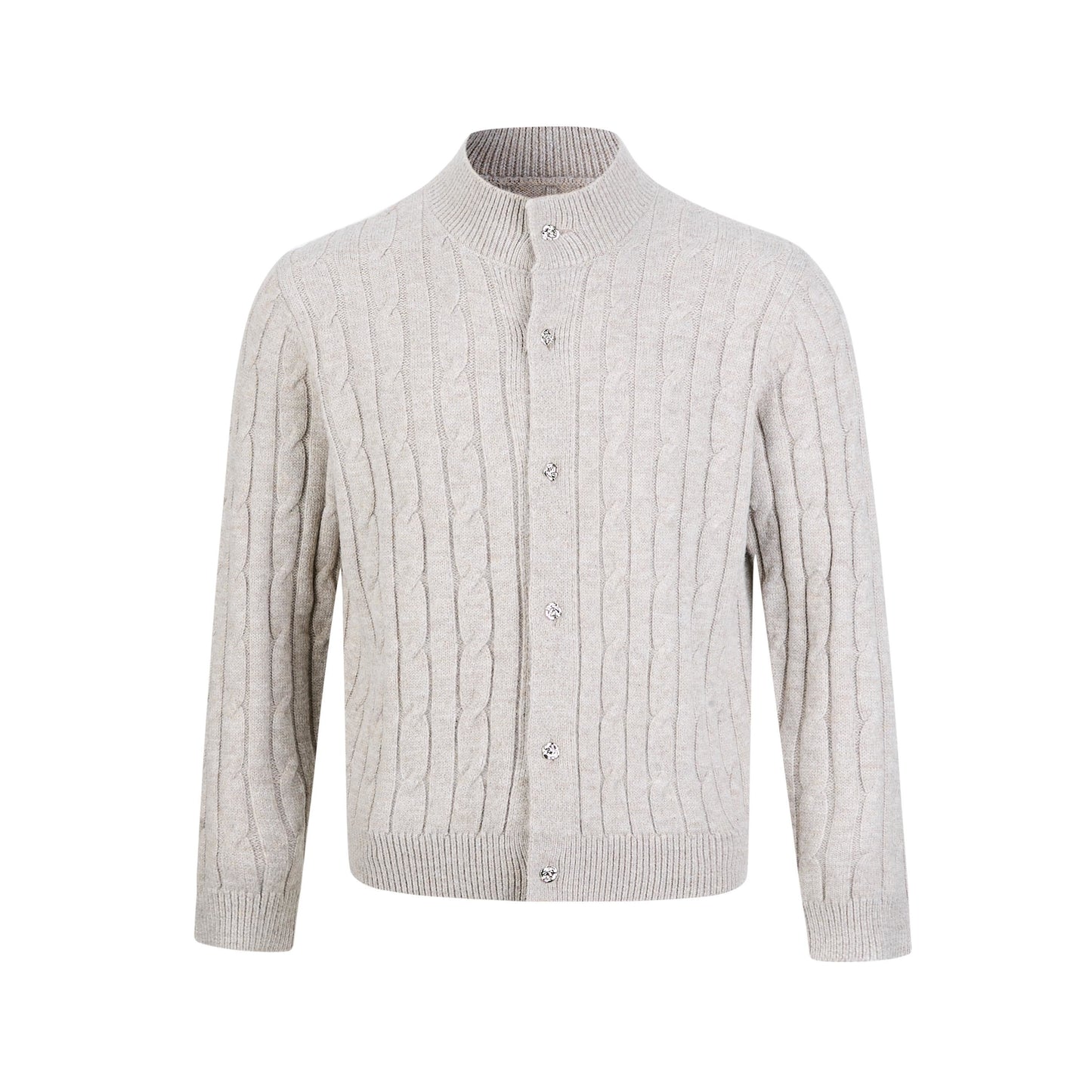 COLUMN KNIT CARDIGAN