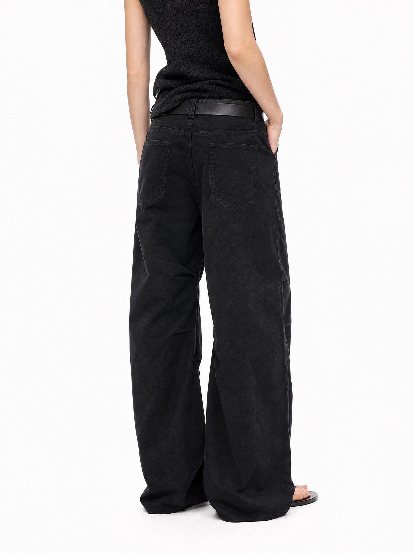 ARTICULATED WIDE PANTS