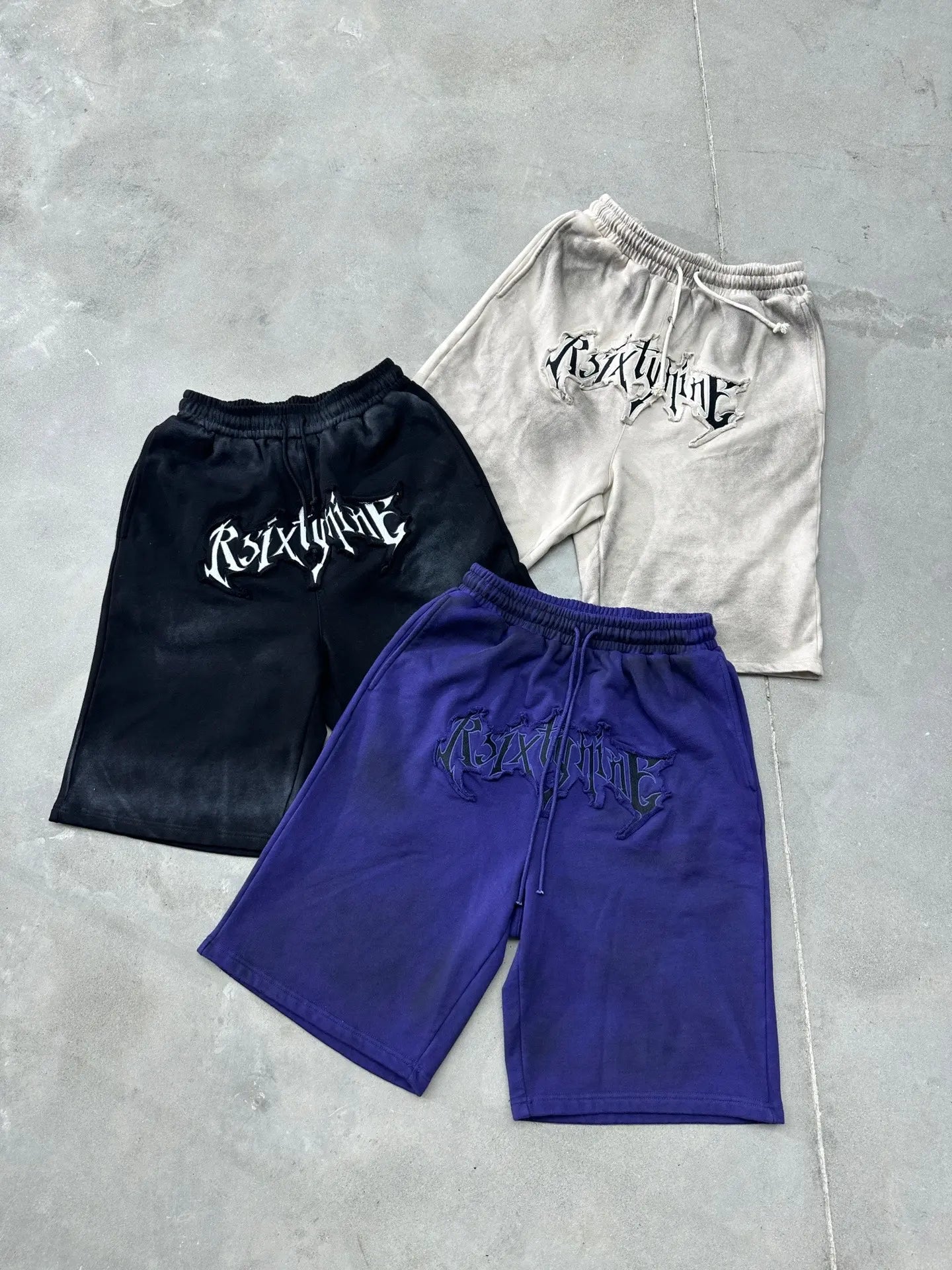 R69 ACID DRIFT SHORT PANTS