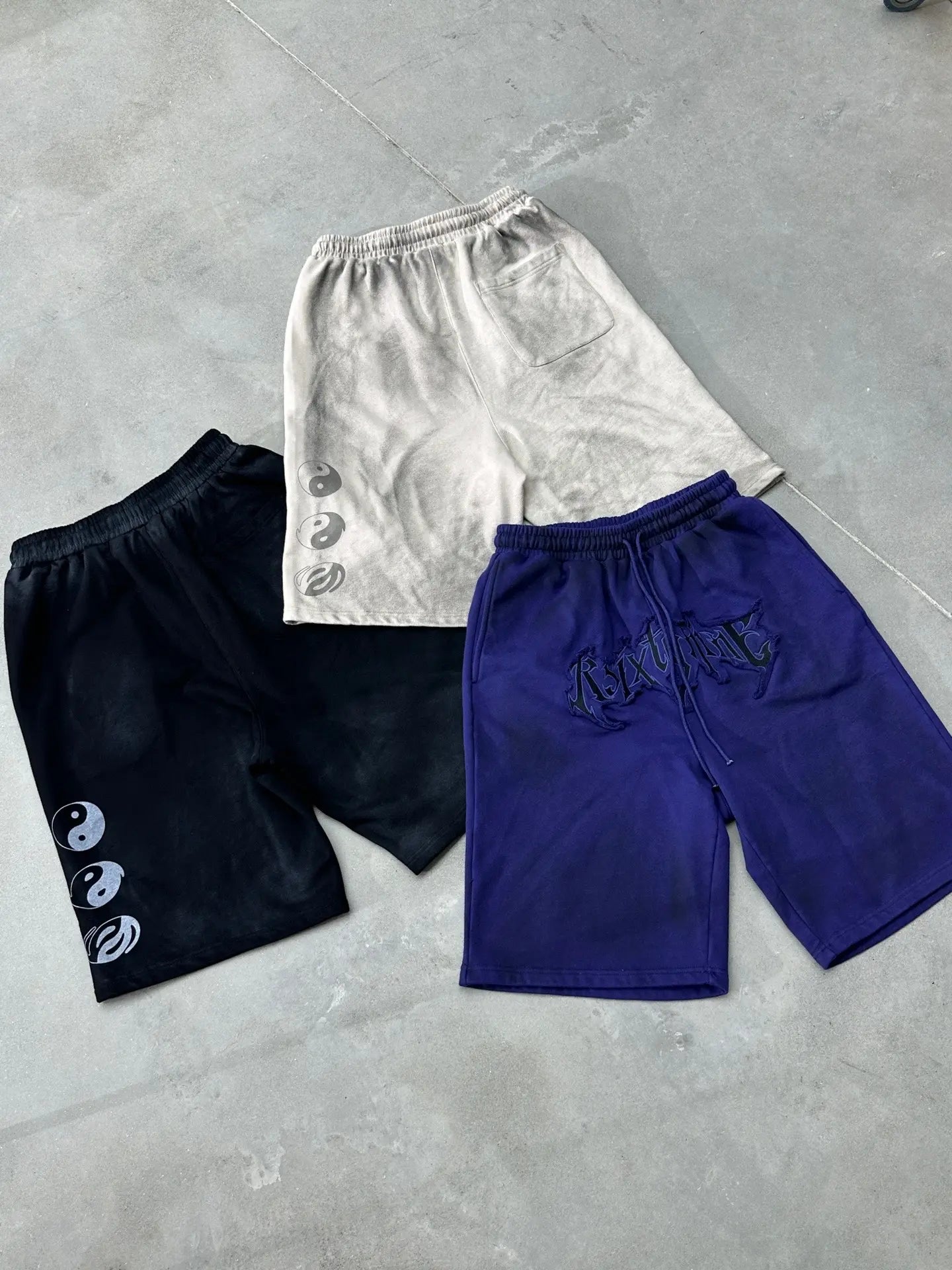 R69 ACID DRIFT SHORT PANTS