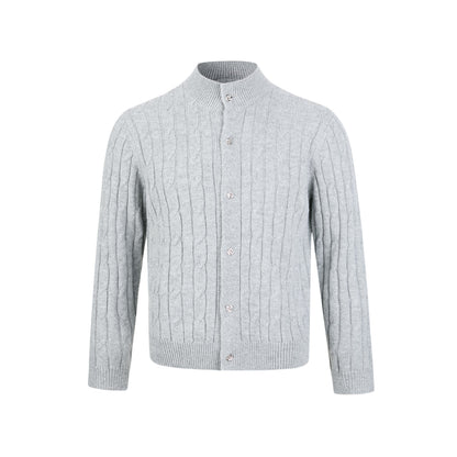 COLUMN KNIT CARDIGAN