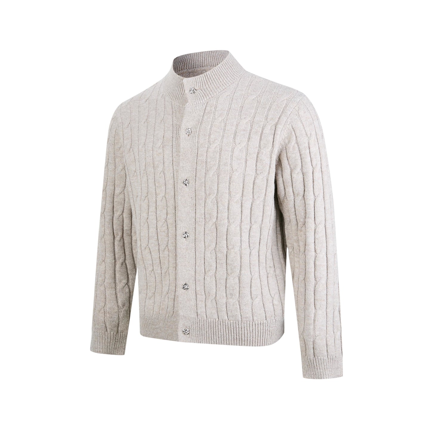 COLUMN KNIT CARDIGAN