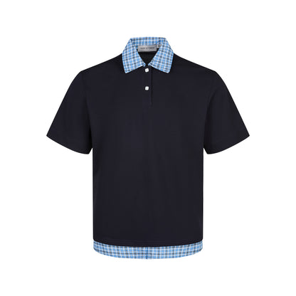 SPLIT COLLAR POLO SHIRTS