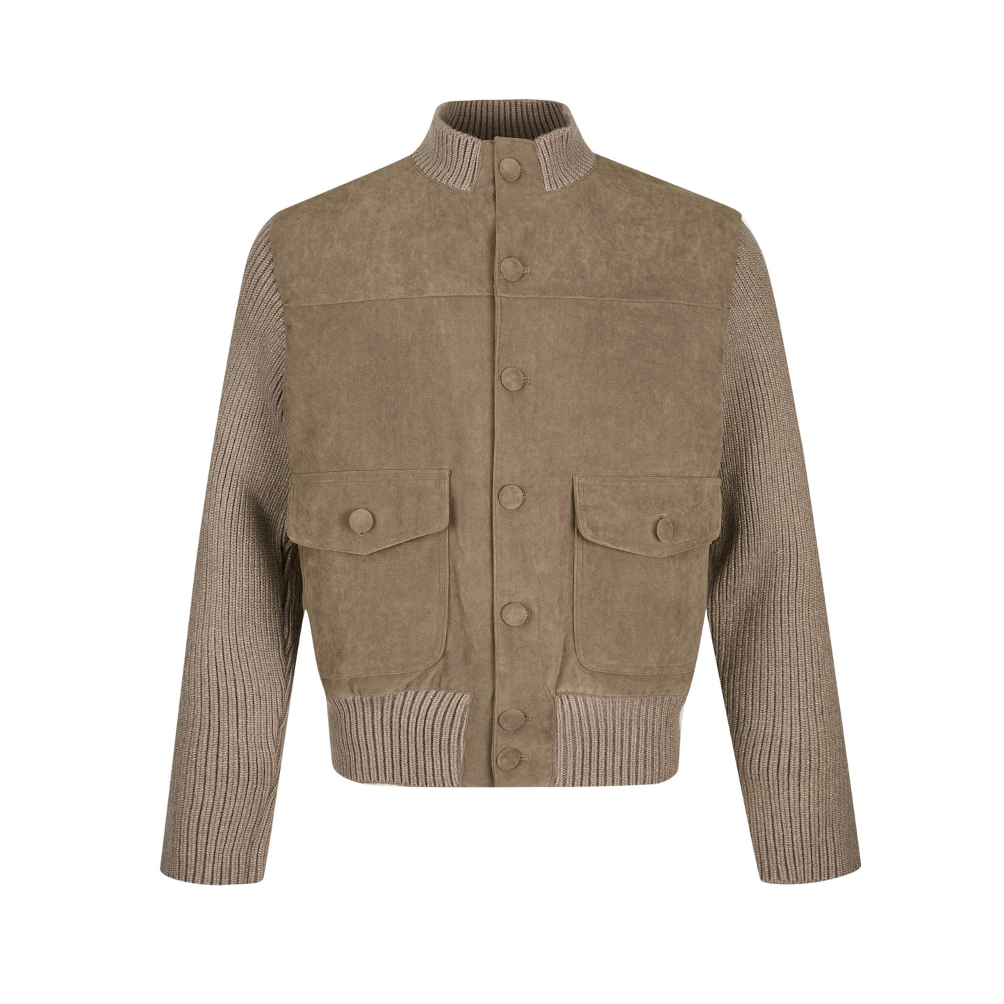 PANEL UNION SUEDE JACKET