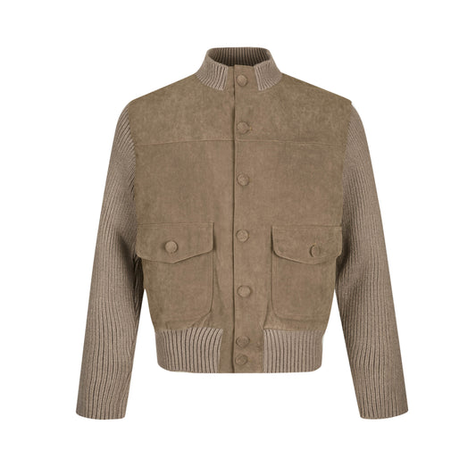 PANEL UNION SUEDE JACKET