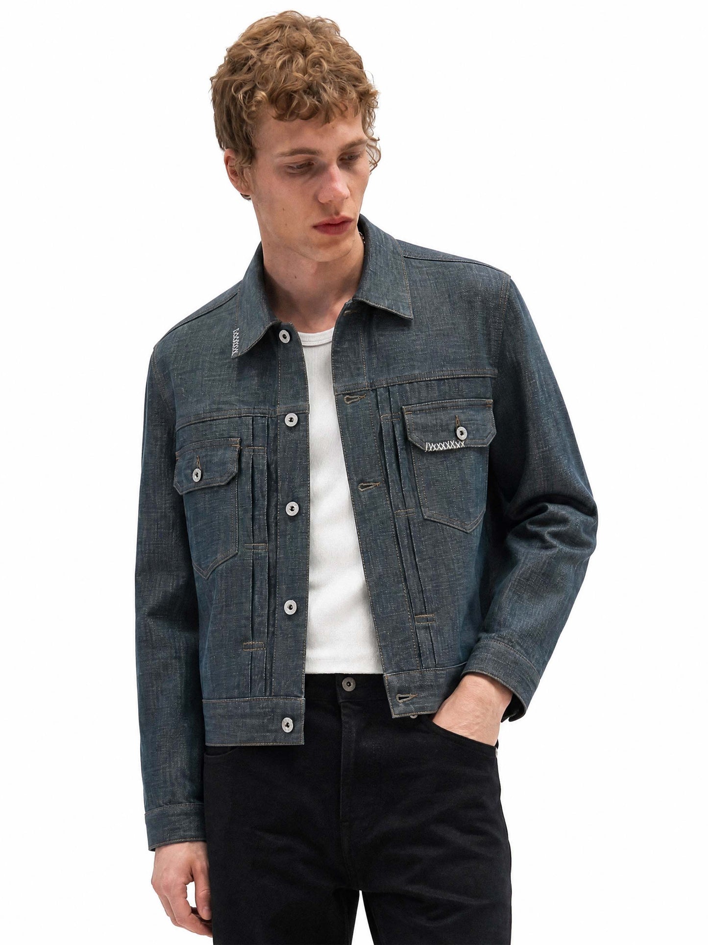 RUGGED CUT DENIM JACKET