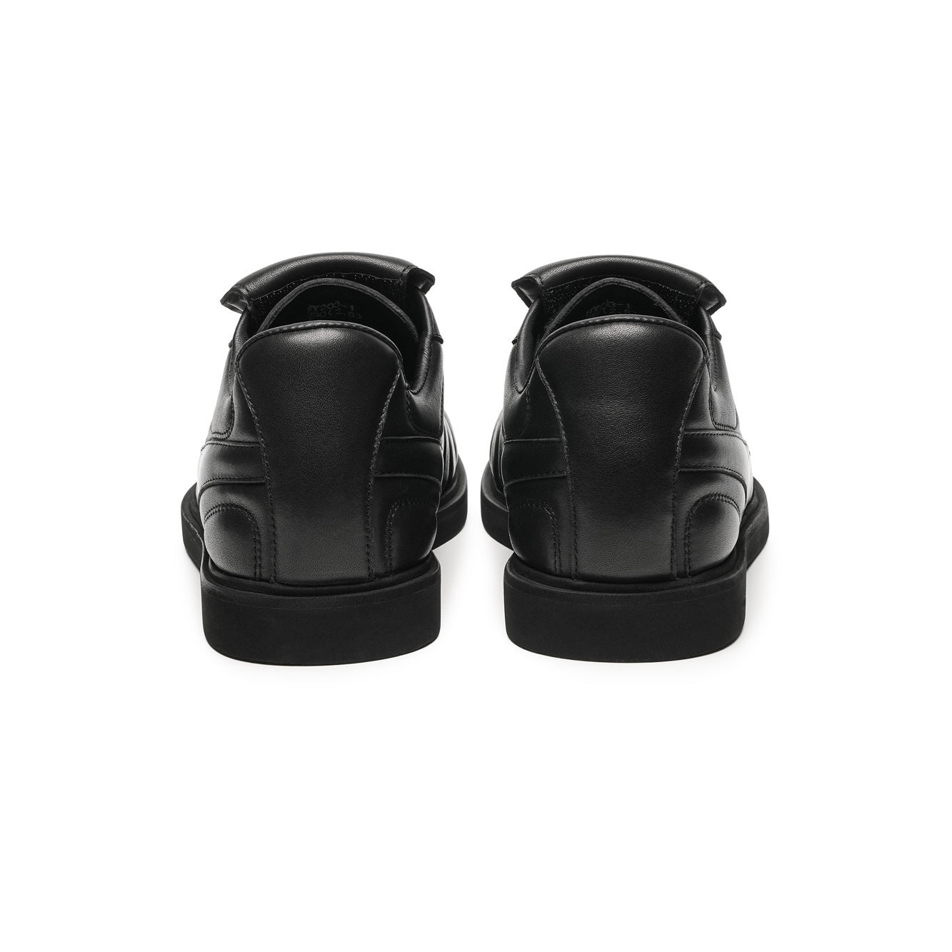 BLACKOUT LEATHER SHOES