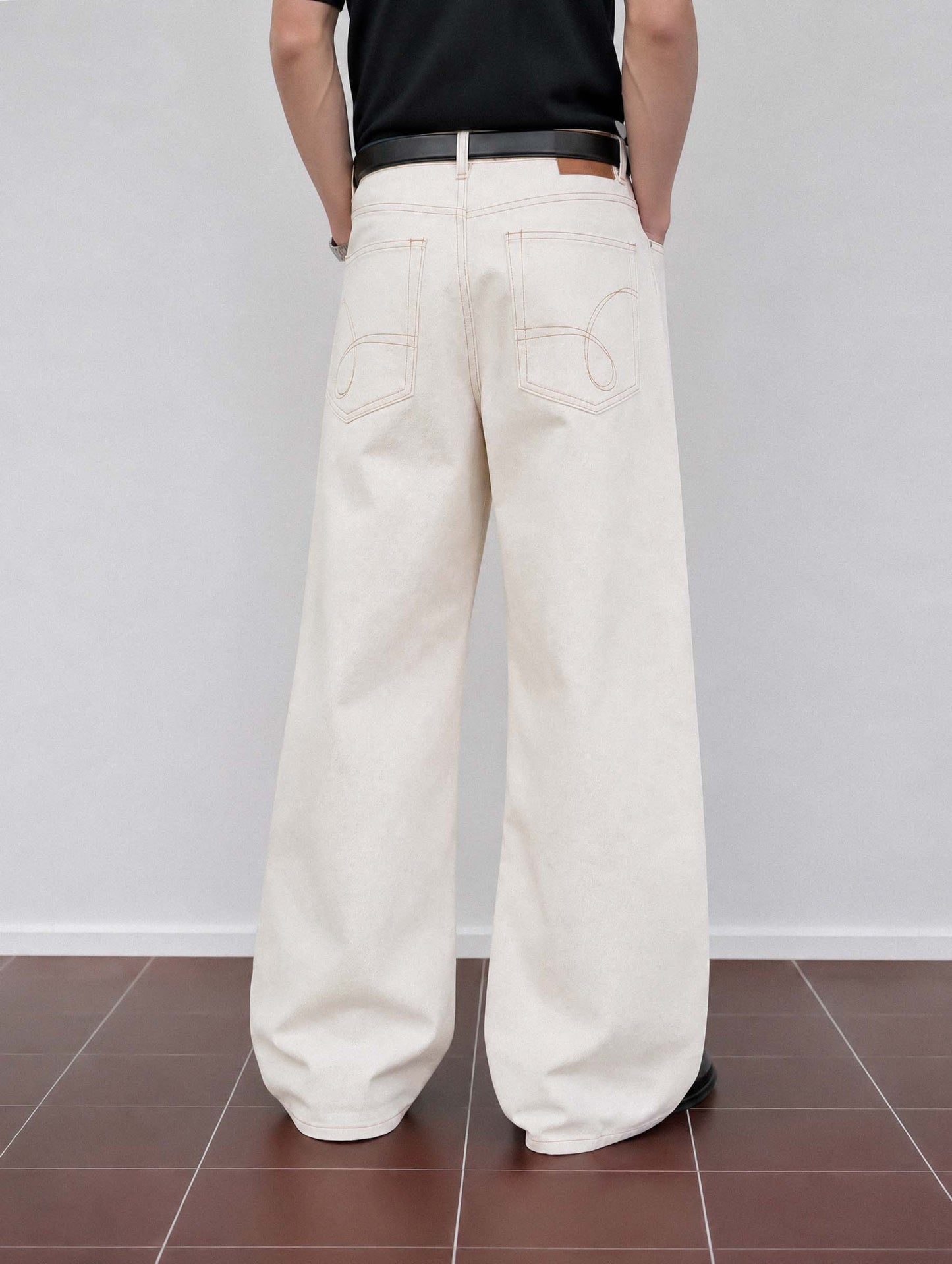 FIFTH RIVET JEANS PANTS