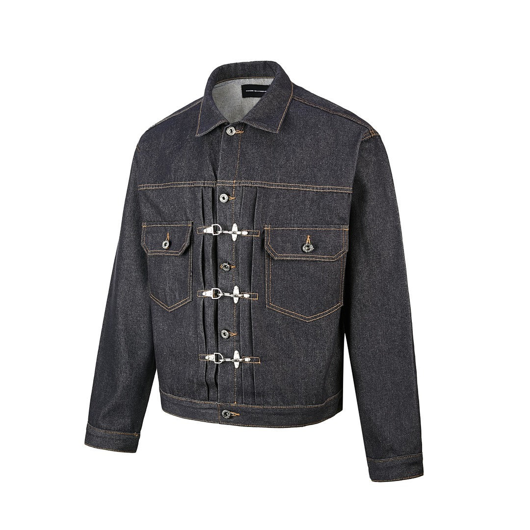 CLASP DENIM JACKET