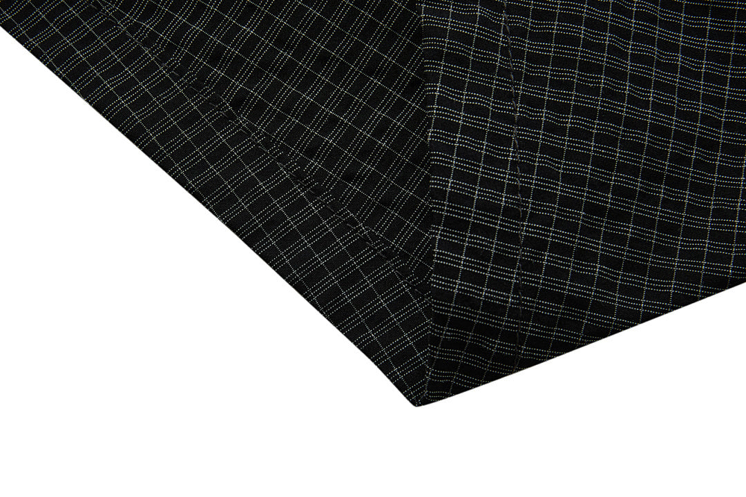 ARCH CUT CHECK PANTS