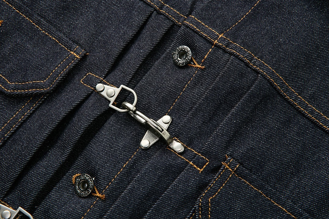 CLASP DENIM JACKET