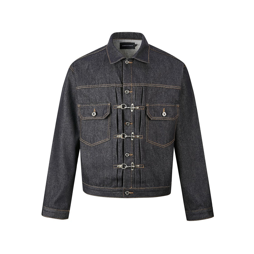 CLASP DENIM JACKET