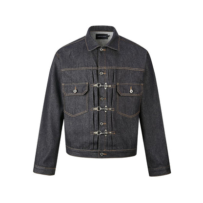 CLASP DENIM JACKET