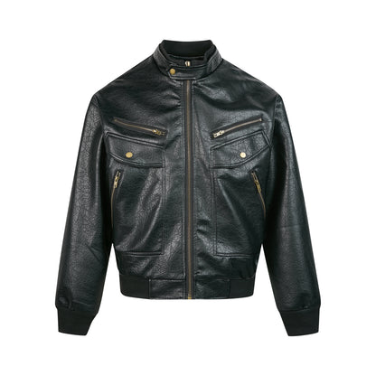 INNER ARMOR LEATHER JACKET