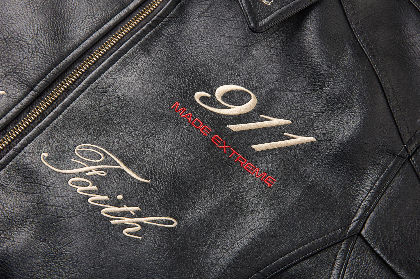 "9-1-1 " LEATHER JACKET