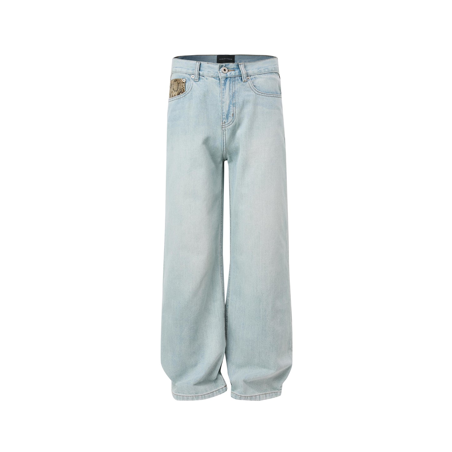 SNAKE GRAIN PANTS