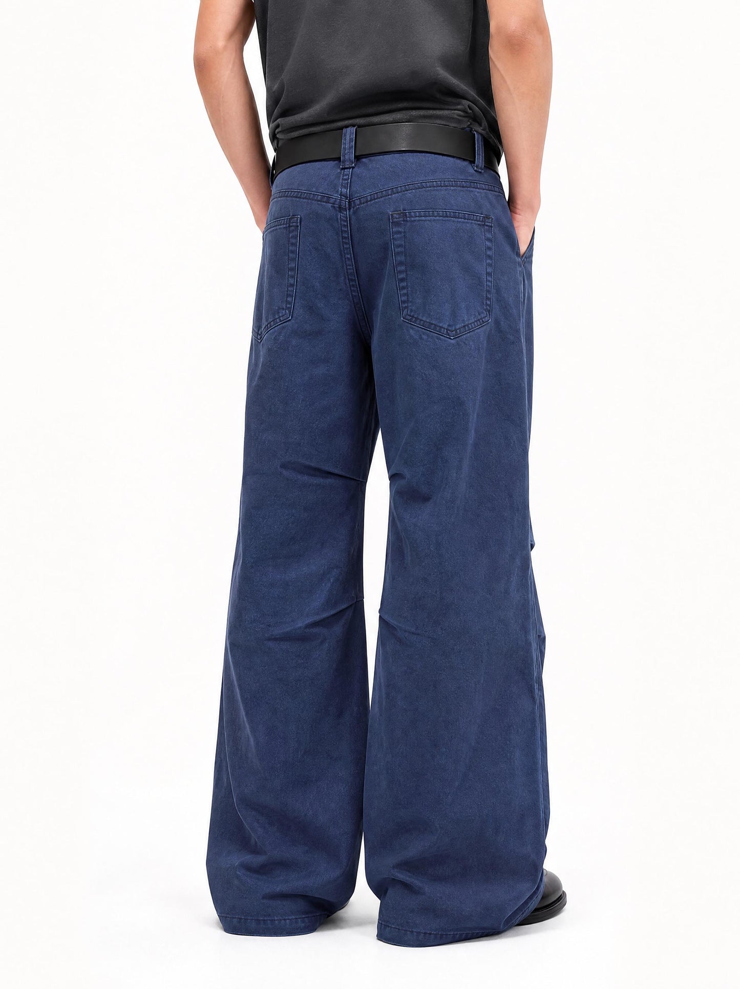 ARTICULATED WIDE PANTS