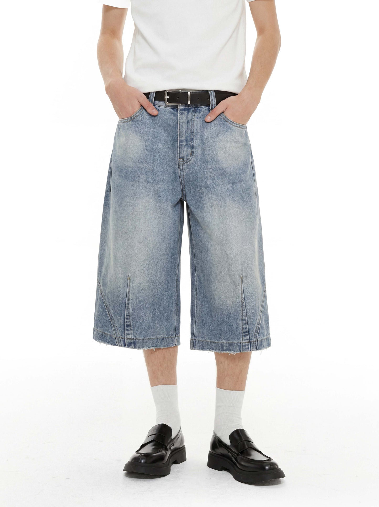 FROST BAGGY CAPRI PANTS