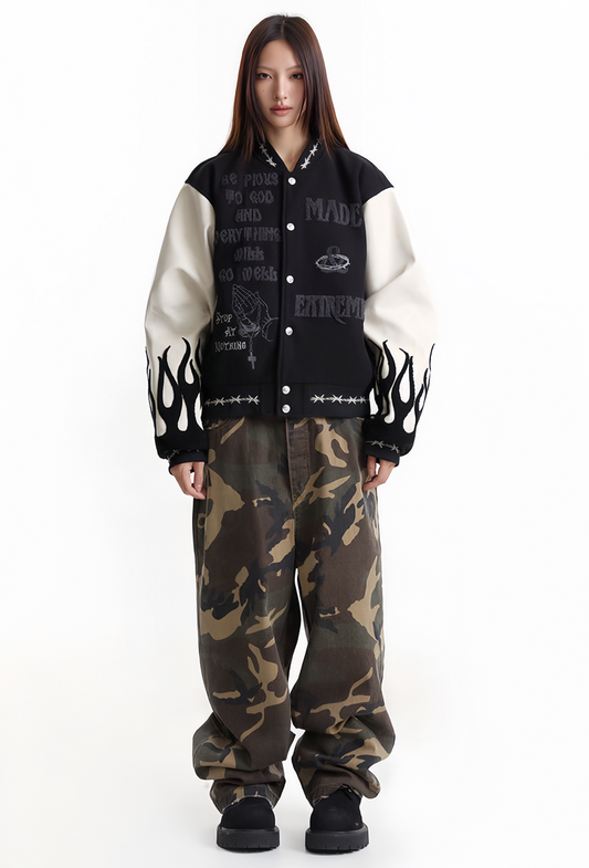 THEISM UPGRADE VARSITY JACKET