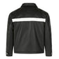 WHITE MARK LEATHER JACKET