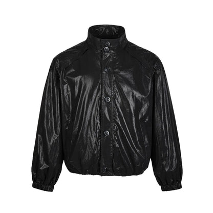 RAW BLOUSON LEATHER JACKET