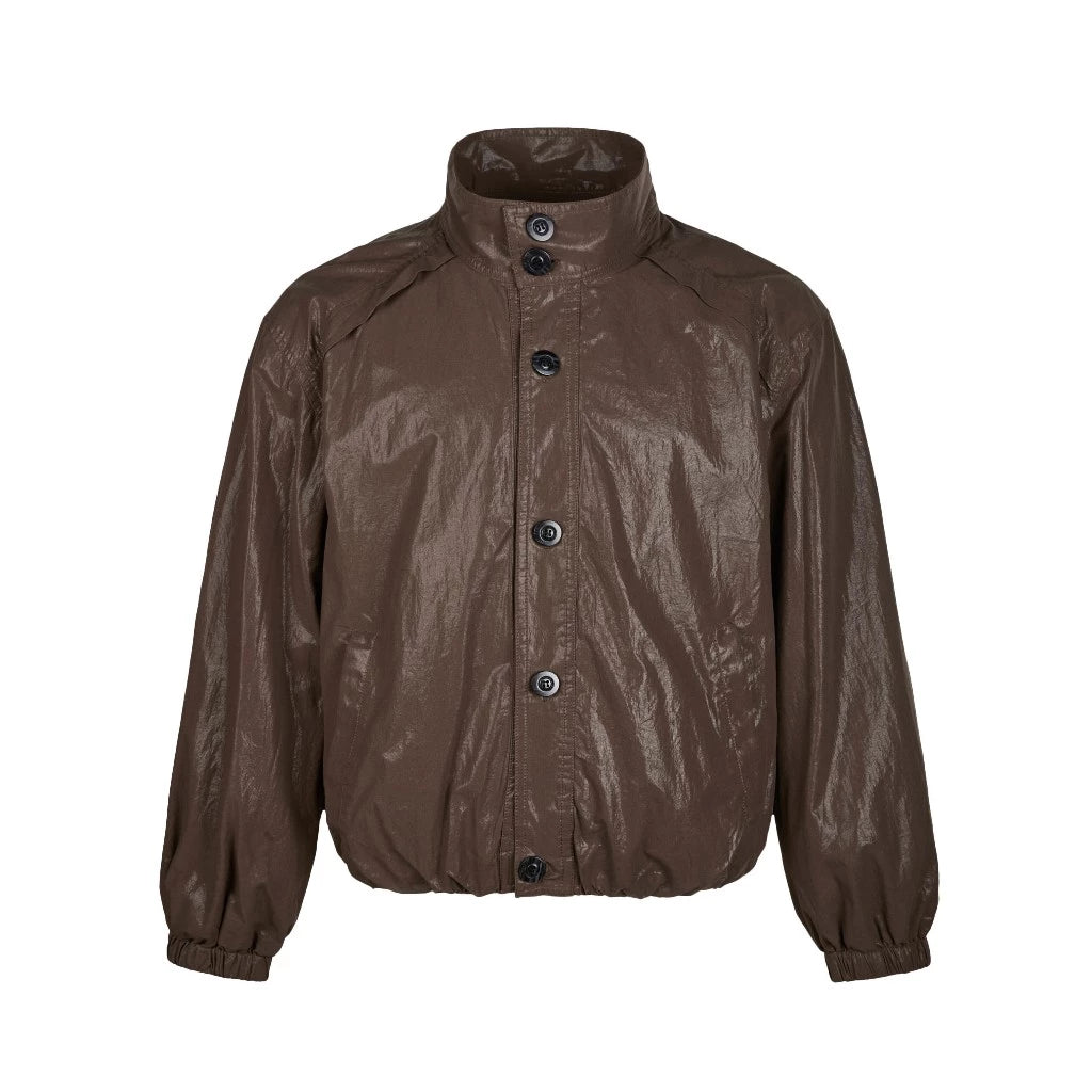 RAW BLOUSON LEATHER JACKET