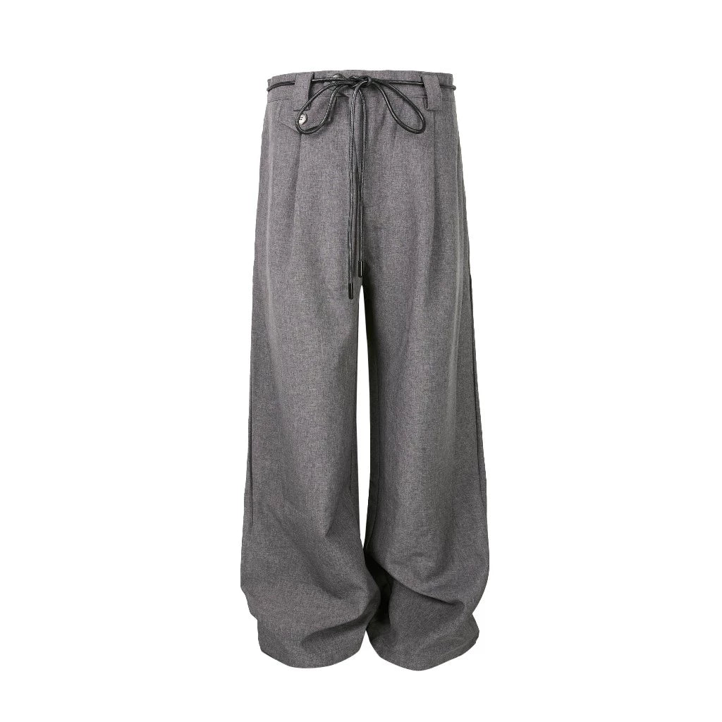 BOW FASTENING PANTS