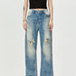 FRAYED CHAOS PANTS