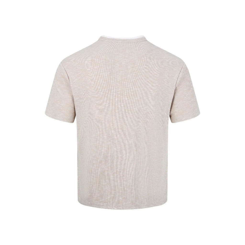 SILENT CORE HENLEY TSHIRT