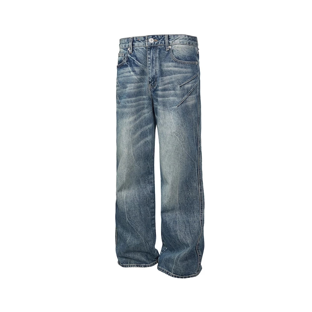 DISTRESSED FLOW PANTS