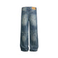 DISTRESSED FLOW PANTS