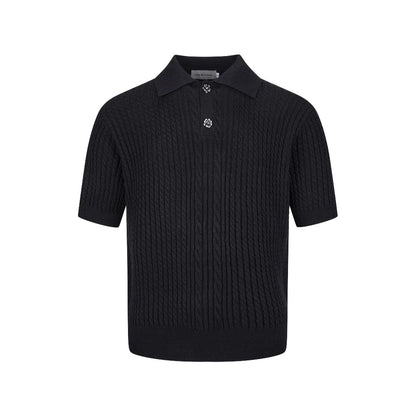CABLE POLO SHIRT