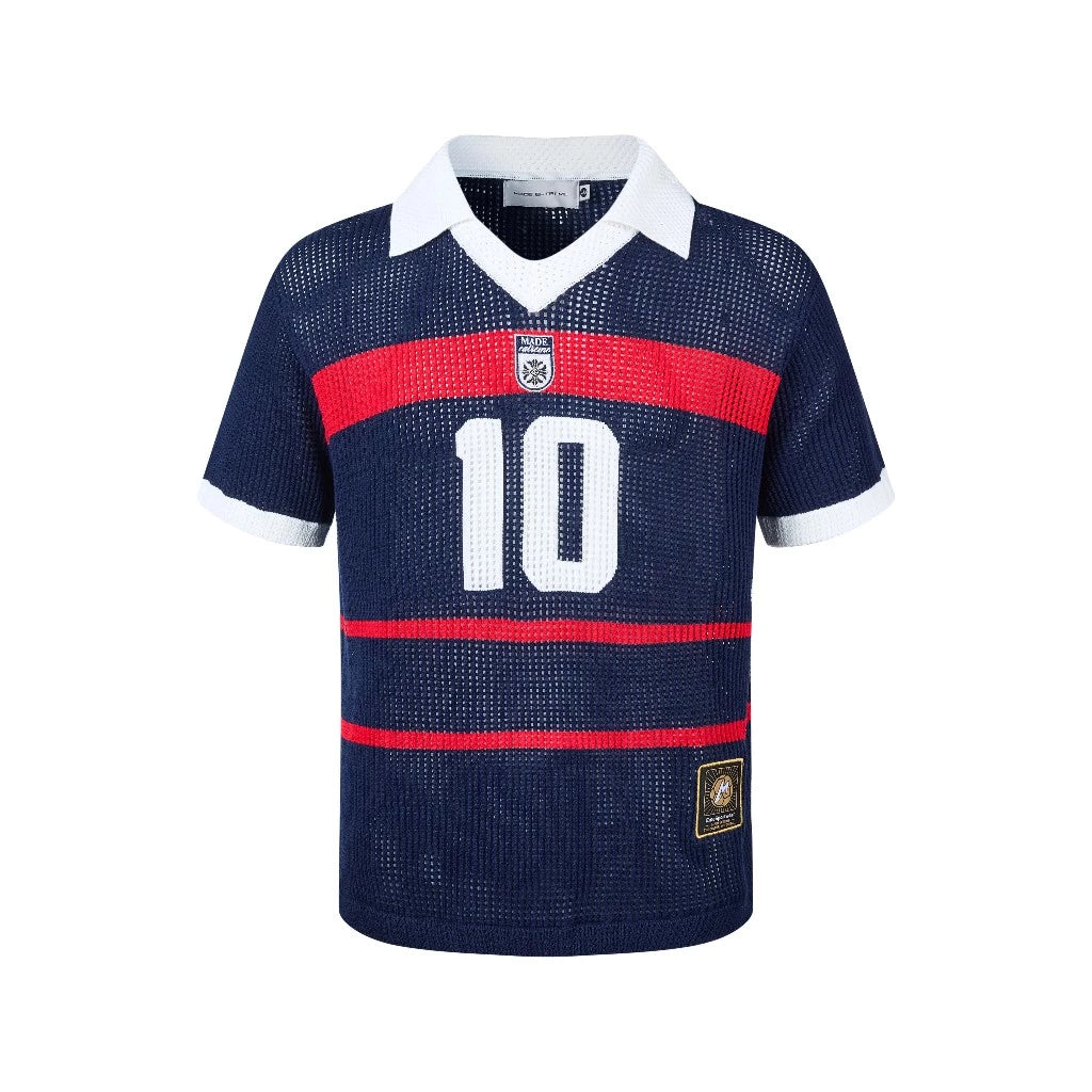 NAVY TEN POLO SHIRT