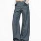 CONTRAST POCKET JEANS PANTS