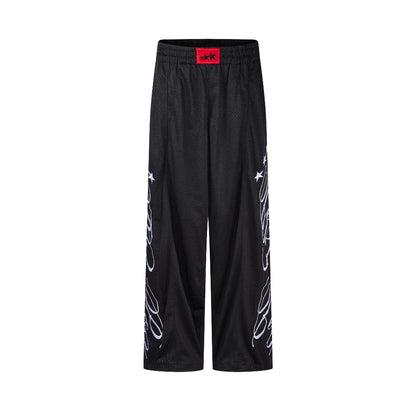 SCRIPT MESH PANTS