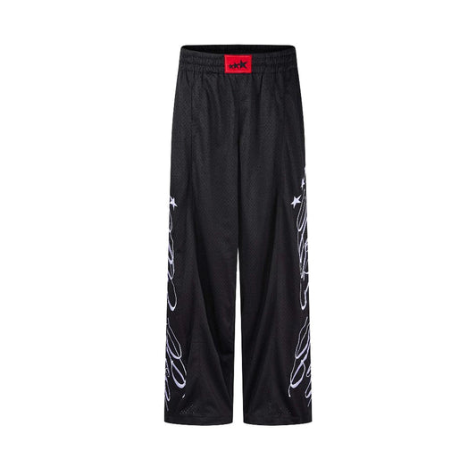 SCRIPT MESH PANTS