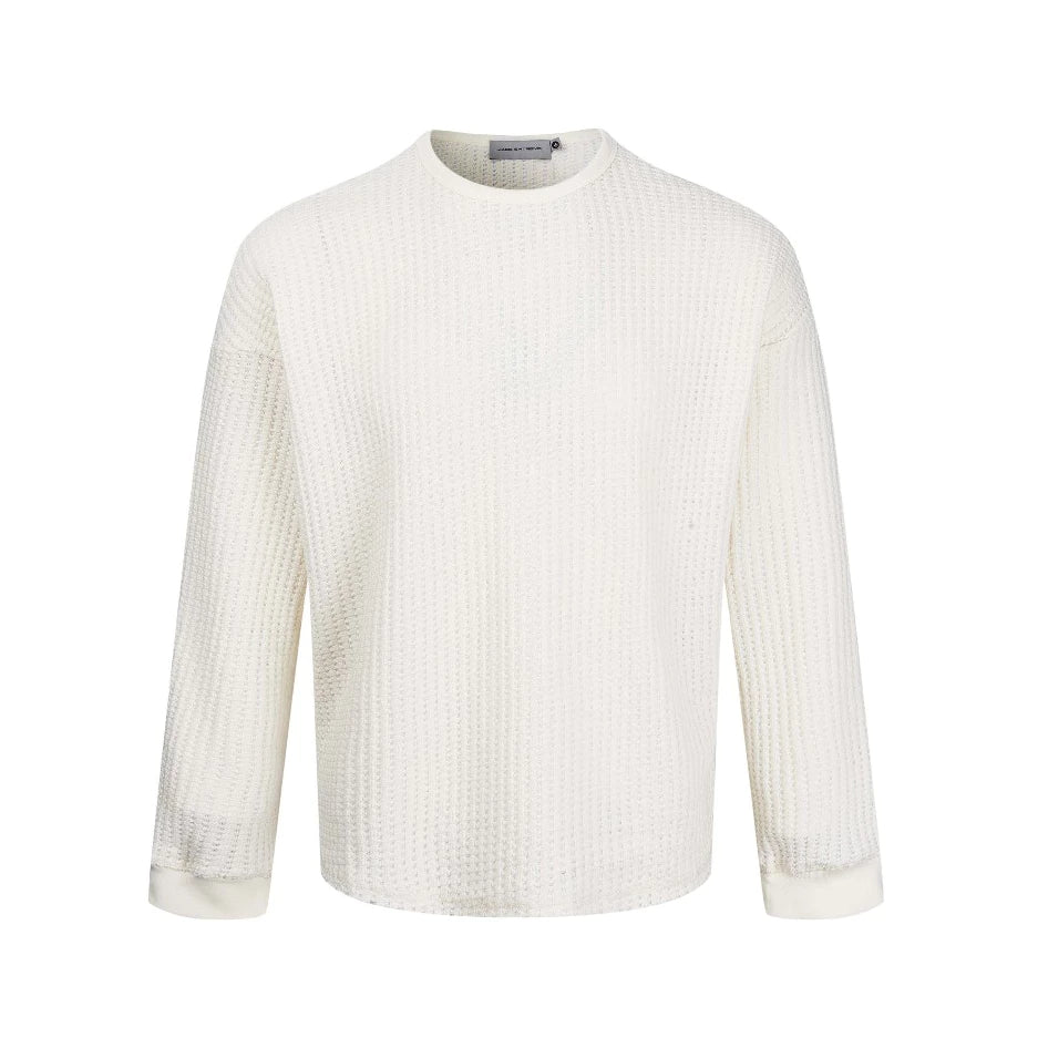 WAFFLE  LONG-SLEEVE
