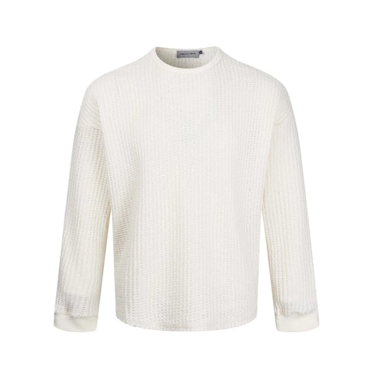 WAFFLE  LONG-SLEEVE