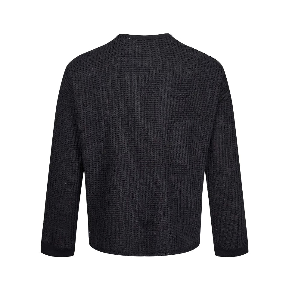 WAFFLE  LONG-SLEEVE