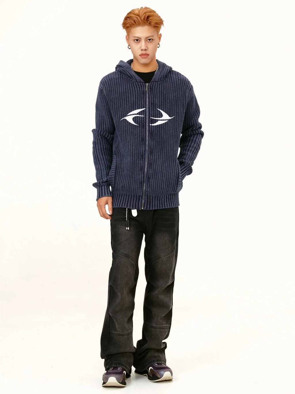 SHADOW LYNX ZIP KNIT