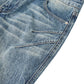 DISTRESSED FLOW PANTS