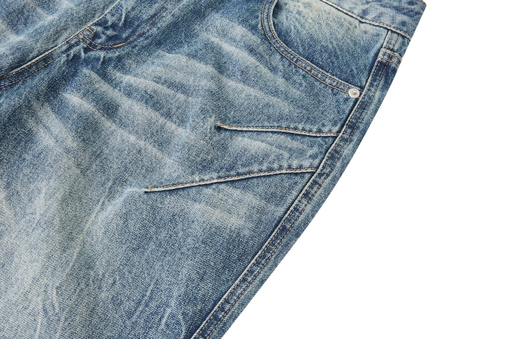 DISTRESSED FLOW PANTS