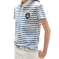 AZURE LINE POLO SHIRT