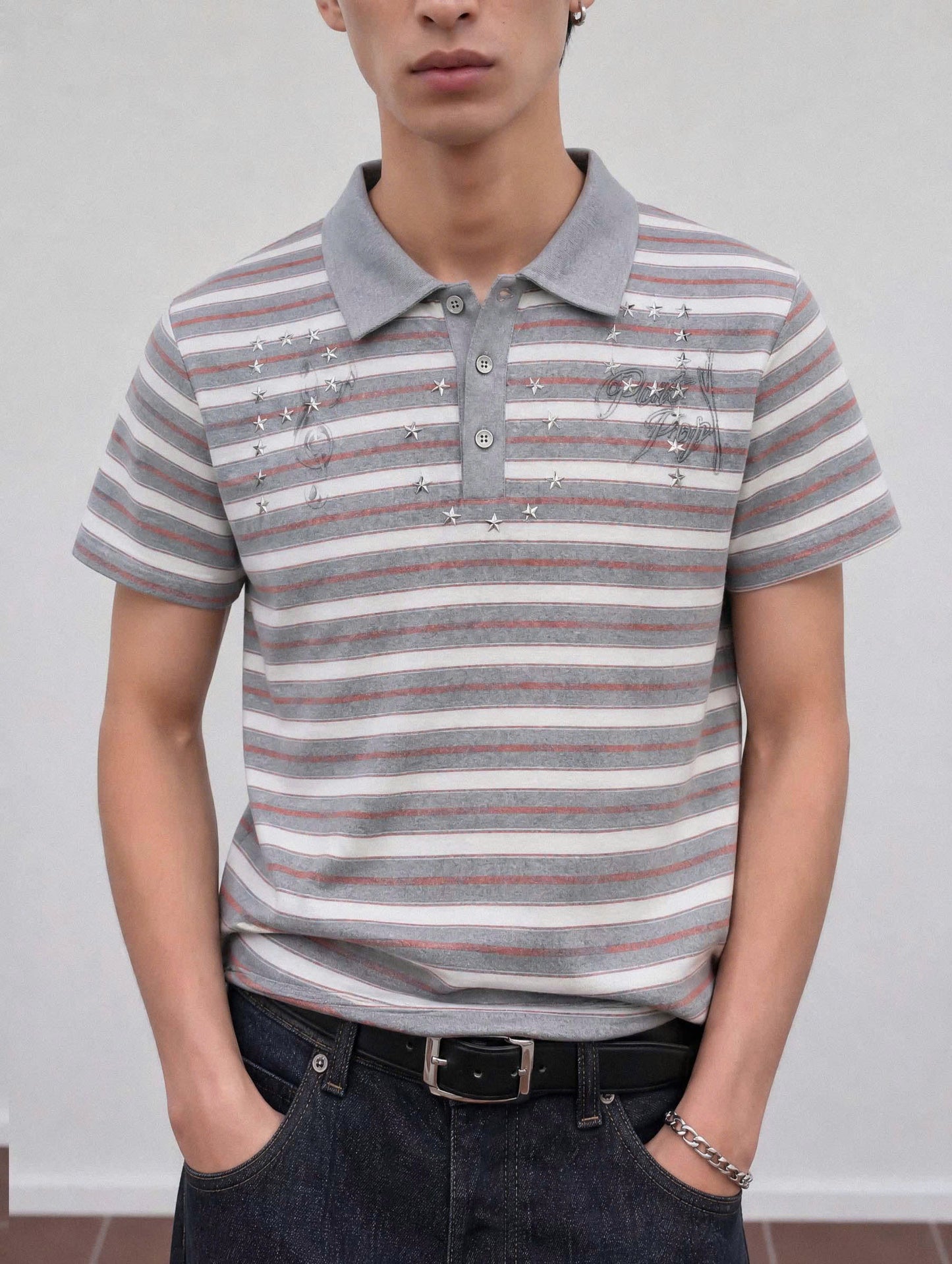 CAMPUS STRIPE POLO SHIRT