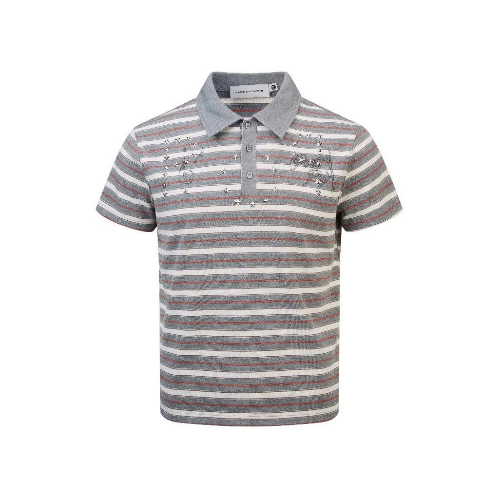 CAMPUS STRIPE POLO SHIRT