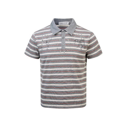 CAMPUS STRIPE POLO SHIRT
