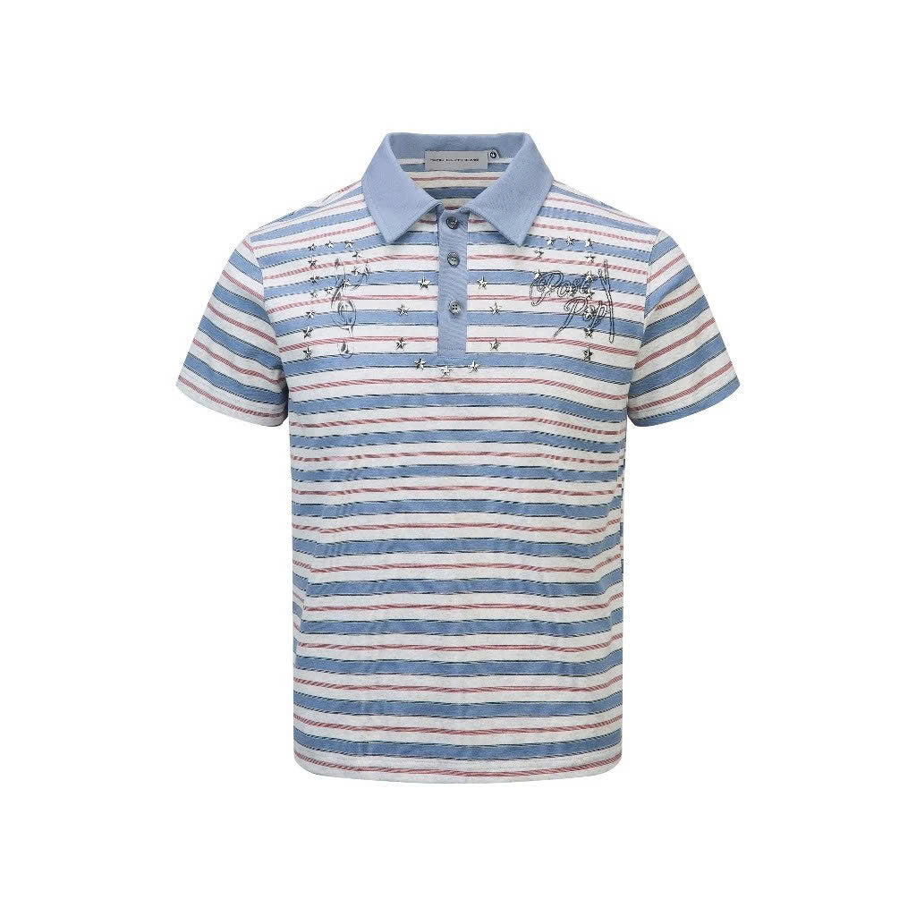 CAMPUS STRIPE POLO SHIRT